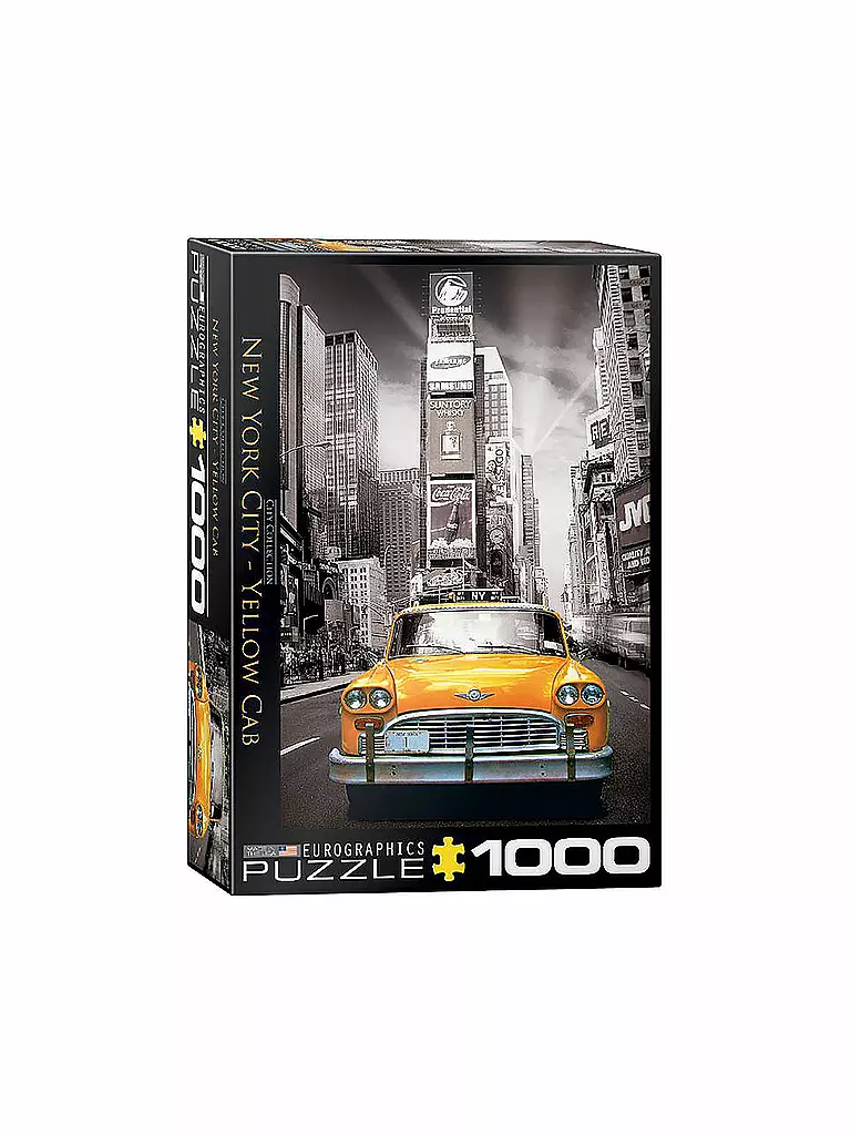 EUROGRAPHICS | Puzzle - New York City Yellow Cab 1000 Teile | bunt