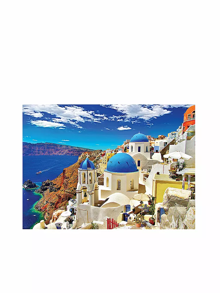 EUROGRAPHICS | Puzzle - Oida Santorini Greece (1000 Teile) | bunt