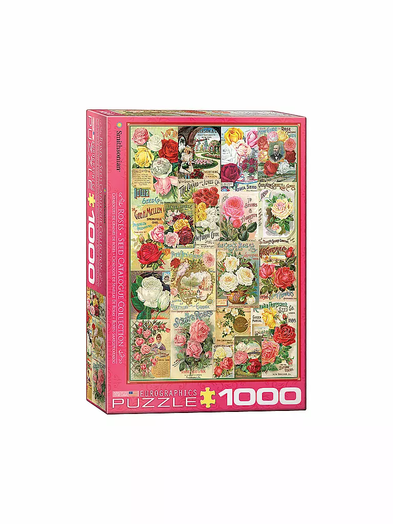 EUROGRAPHICS | Puzzle - Rose Seed Catalog Covers (1000 Teile) | bunt