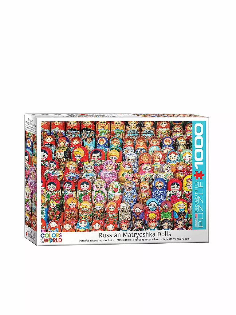 EUROGRAPHICS | Puzzle - Russian Matryoshka Dolls (1000 Teile) | bunt