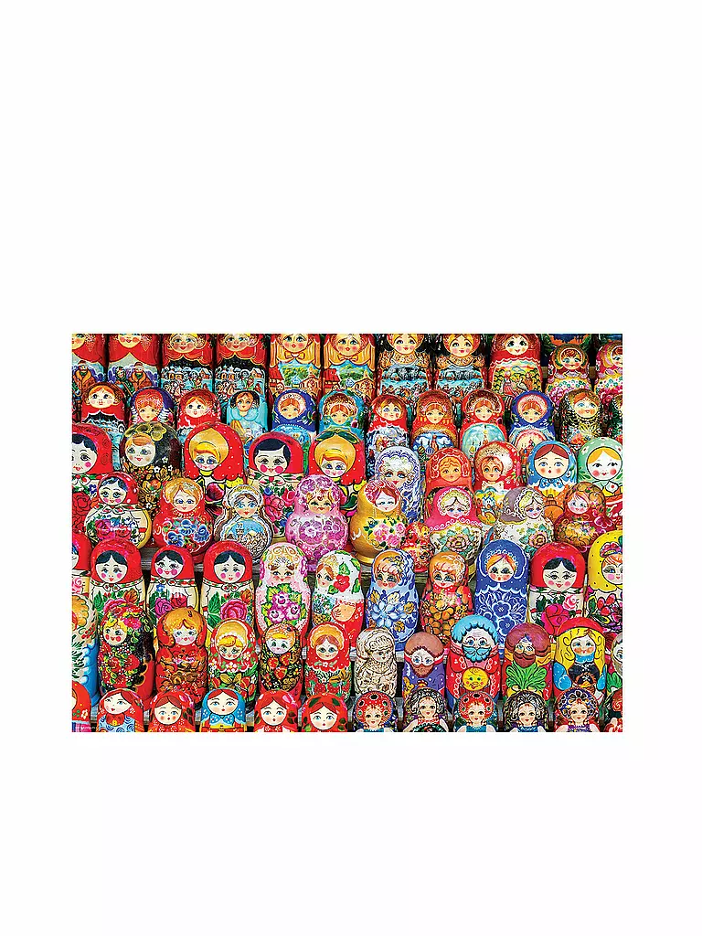 EUROGRAPHICS | Puzzle - Russian Matryoshka Dolls (1000 Teile) | bunt