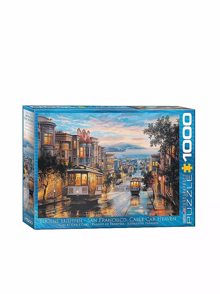 EUROGRAPHICS | Puzzle - San Francisco Cable Car Heaven (1000 Teile) | bunt