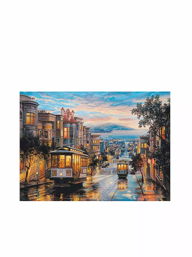 EUROGRAPHICS | Puzzle - San Francisco Cable Car Heaven (1000 Teile) | bunt