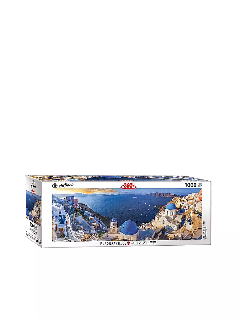 EUROGRAPHICS | Puzzle - Santorini Greece 1000 Teile | keine Farbe
