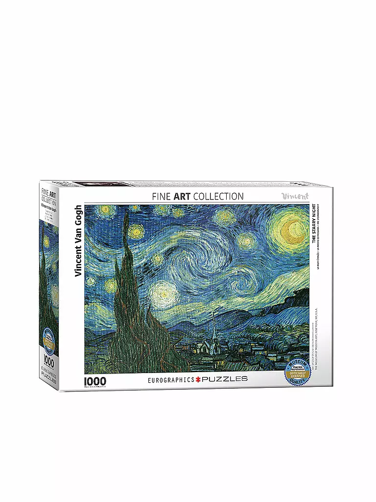 EUROGRAPHICS | Puzzle - Starry Night by Van Gogh (1000 Teile) | bunt