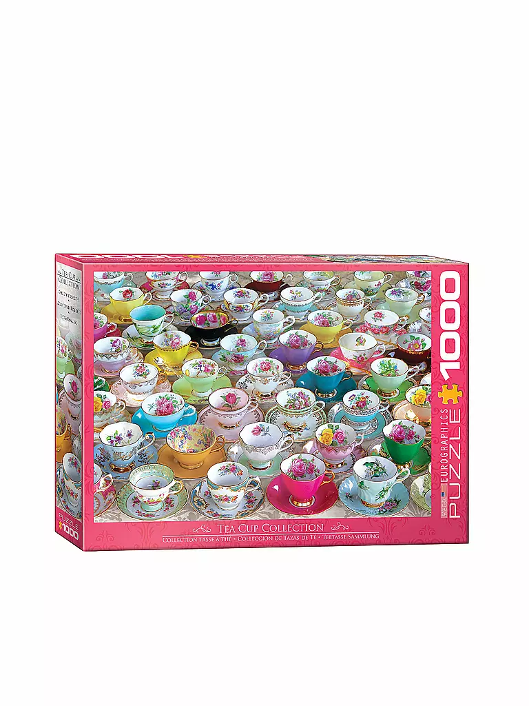 EUROGRAPHICS | Puzzle - Teacup Collection (1000 Teile) | bunt