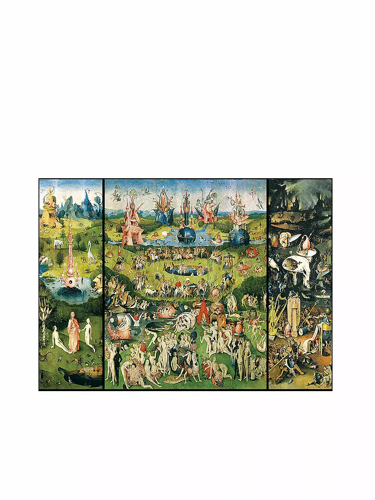 EUROGRAPHICS | Puzzle - The Garden earthly Delights (1000 Teile) | bunt