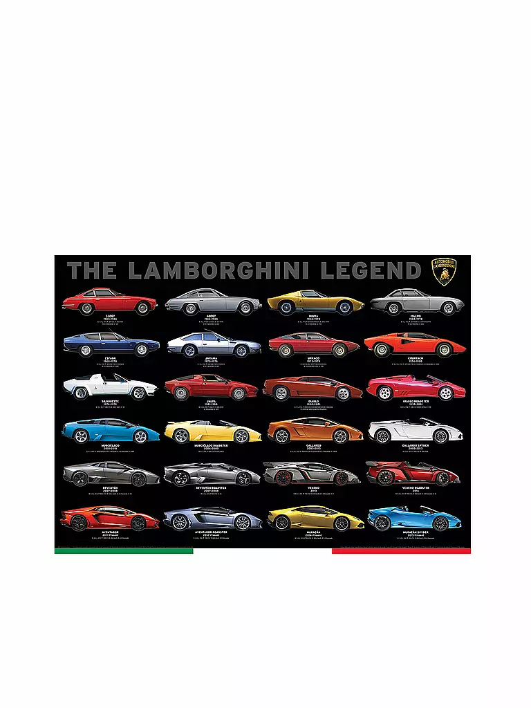 EUROGRAPHICS | Puzzle - The Lamborghini Legend (1000 Teile) | bunt