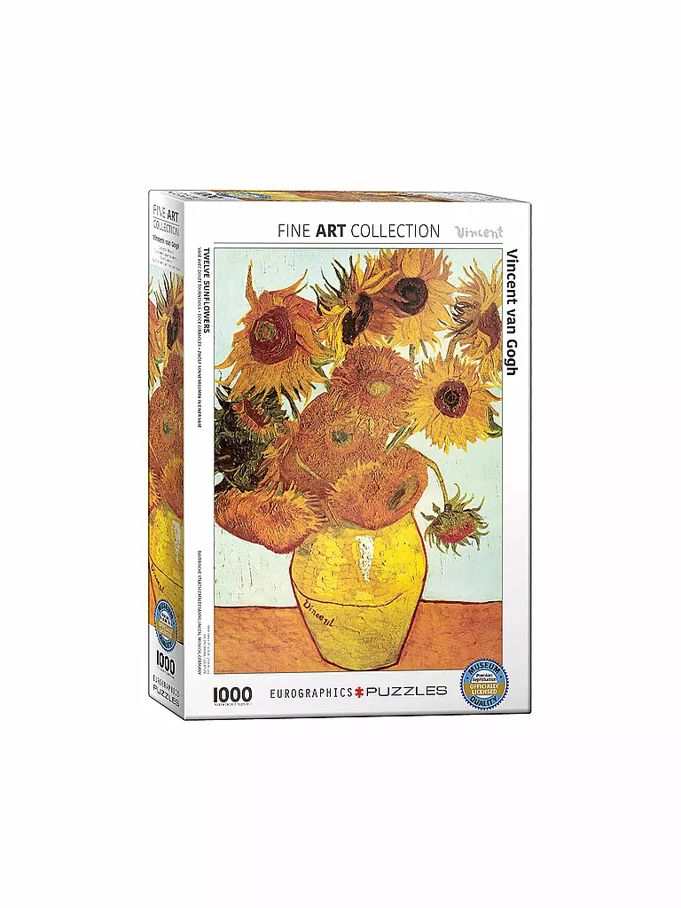 EUROGRAPHICS | Puzzle - Twelve Sunflowers by Van Gogh (1000 Teile) | bunt