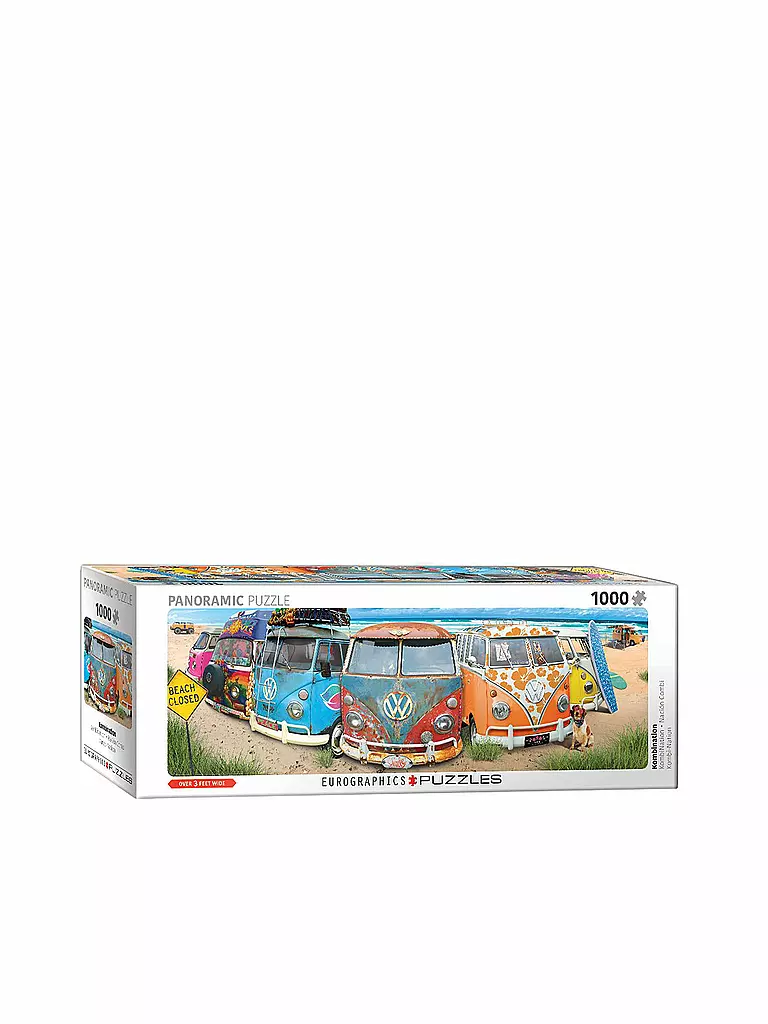 EUROGRAPHICS | Puzzle - VW Bus Kombi Nation 1000 Teile | keine Farbe