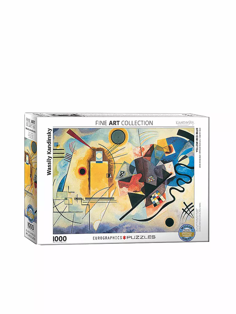 EUROGRAPHICS | Puzzle - Yellow Red Blue (1000 Teile) | bunt