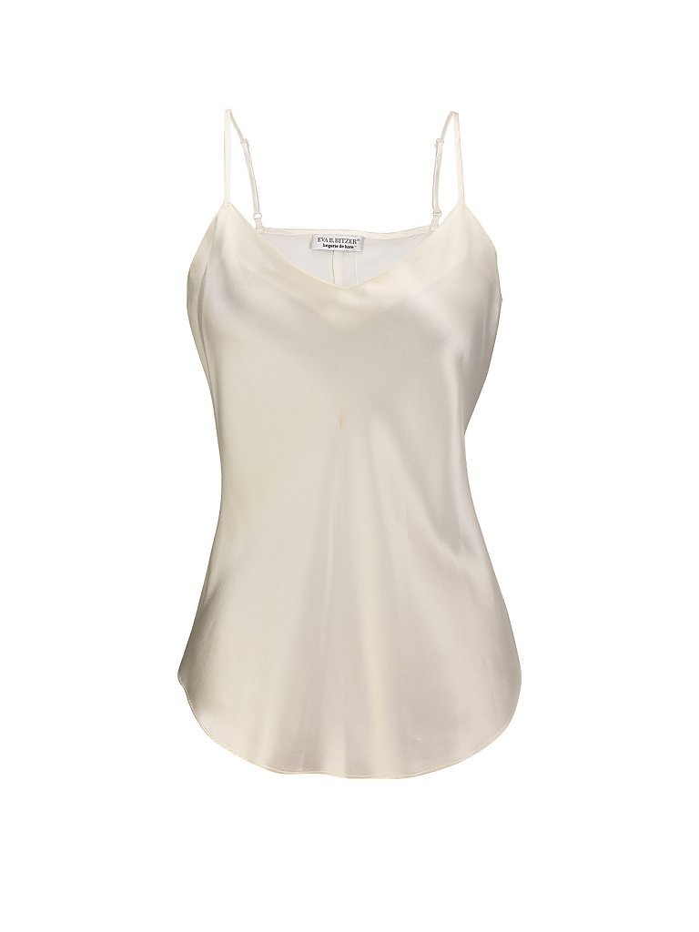 EVA BITZER Seidentop champagner creme | 42