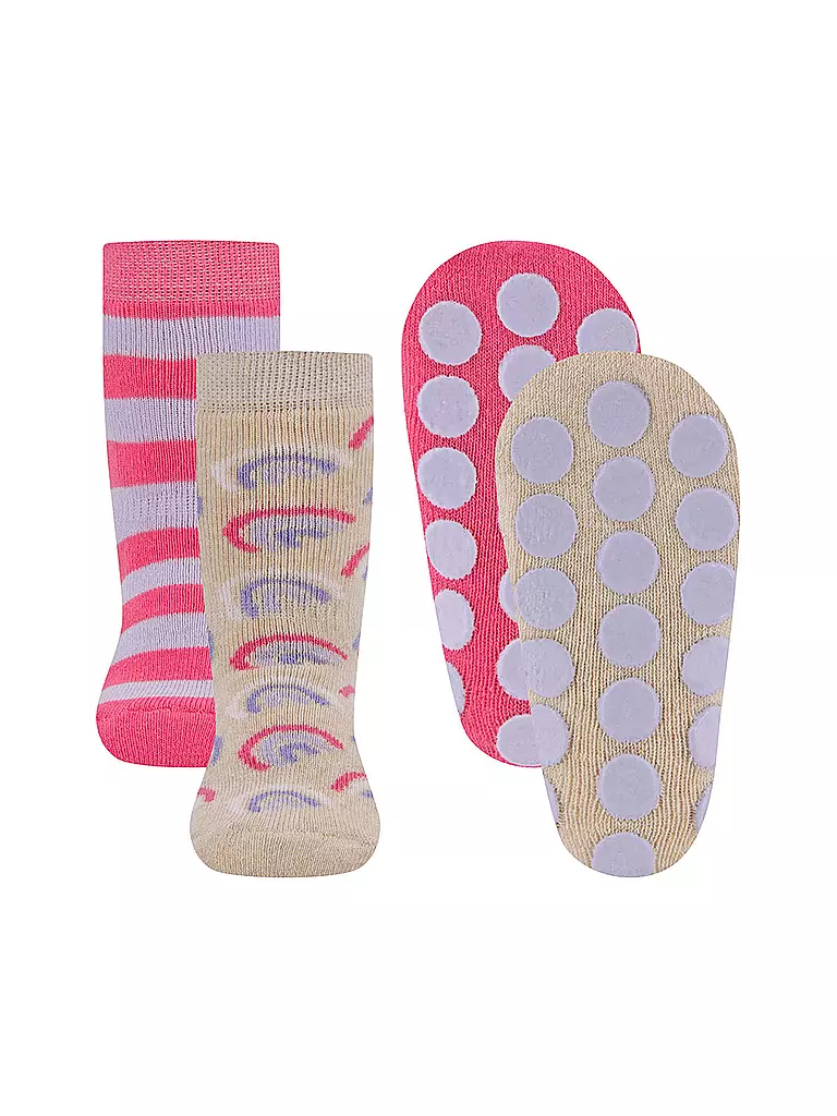 EWERS | Baby Socken 2er Pkg. rosa | rosa