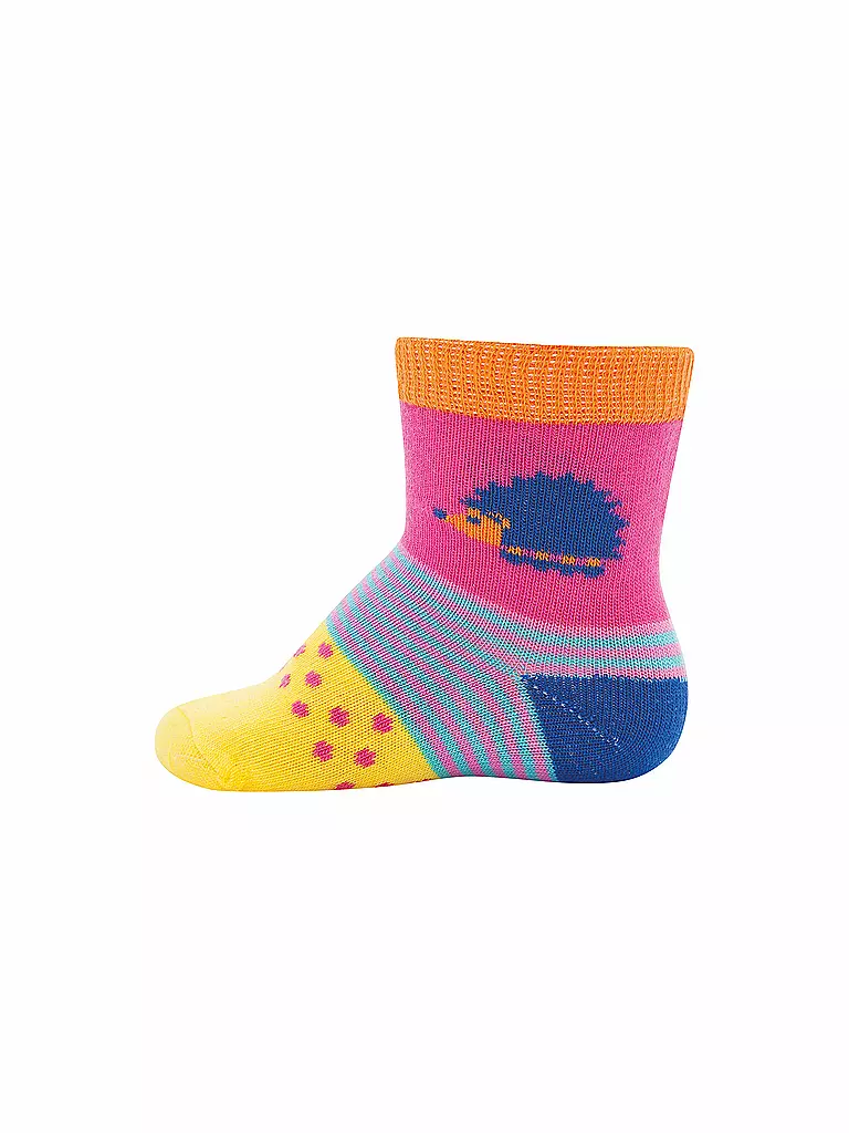 EWERS | Mädchen Krabbelsocken SCHILDKRÖTE | pink