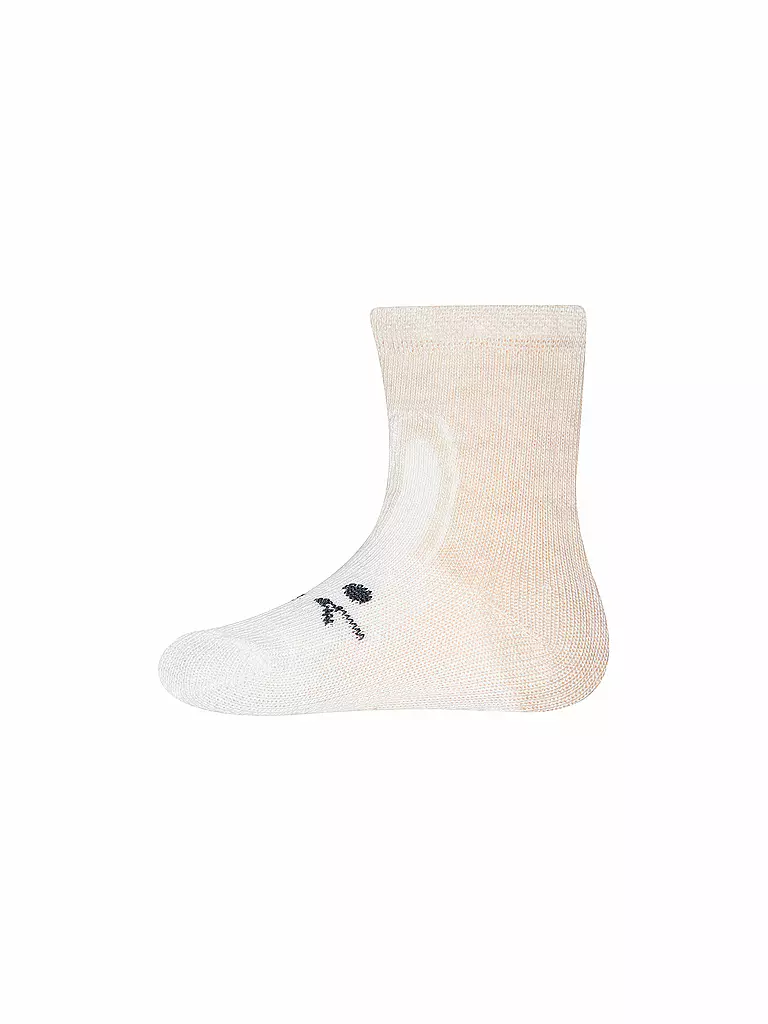 EWERS | Mädchen Socken 2er Pkg Hase/Herz natur | creme