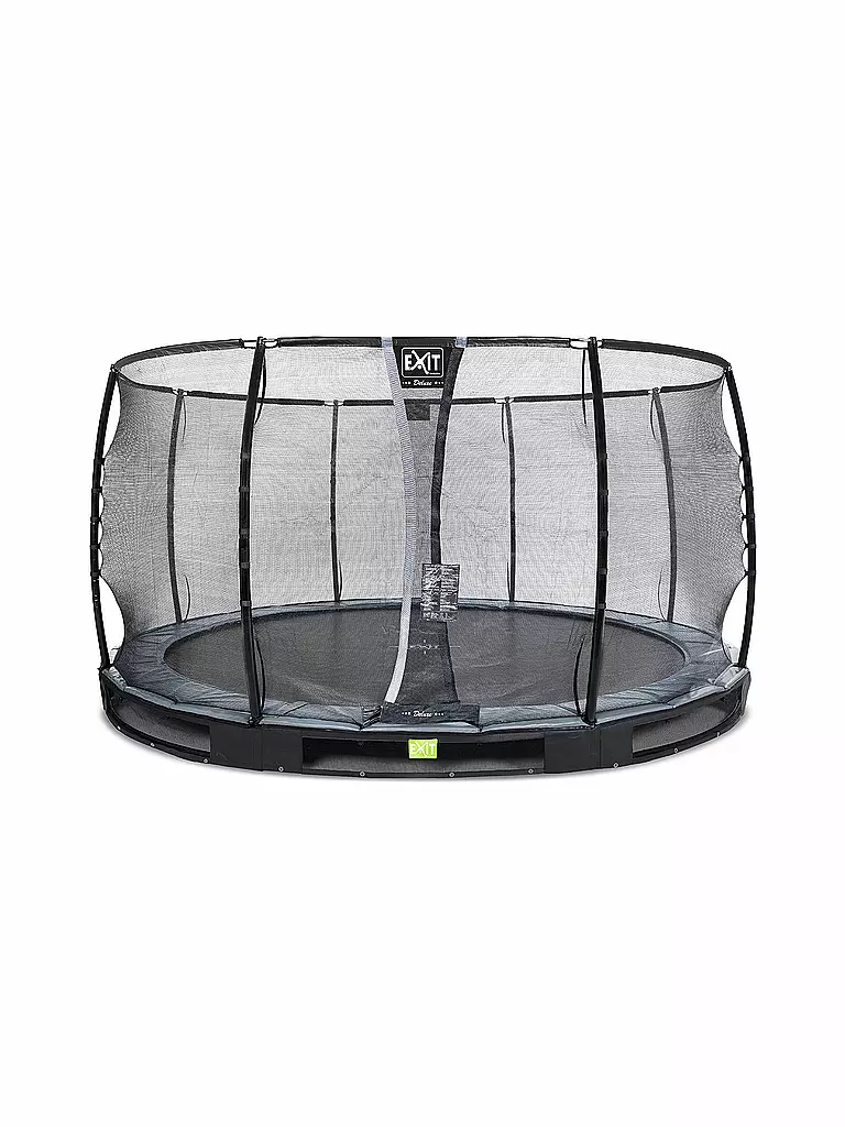 EXIT TOYS | Elegant Premium Inground-Trampolin 427cm mit Deluxe Sicherheitsnetz | keine Farbe