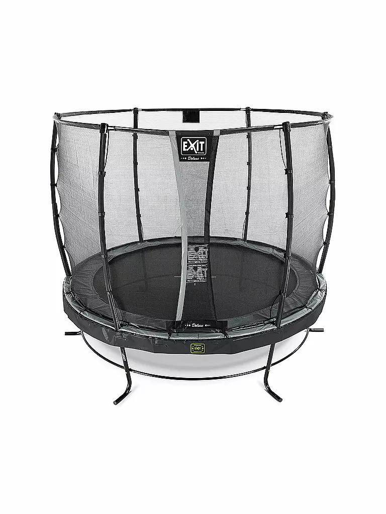 EXIT TOYS | Elegant Premium Trampolin 253cm mit Deluxe Sicherheitsnetz | keine Farbe