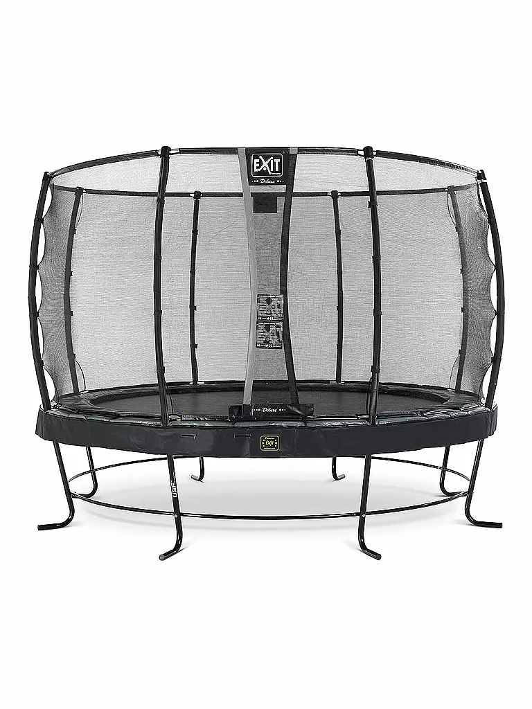 EXIT TOYS | Elegant Premium Trampolin 366cm mit Deluxe Sicherheitsnetz | keine Farbe