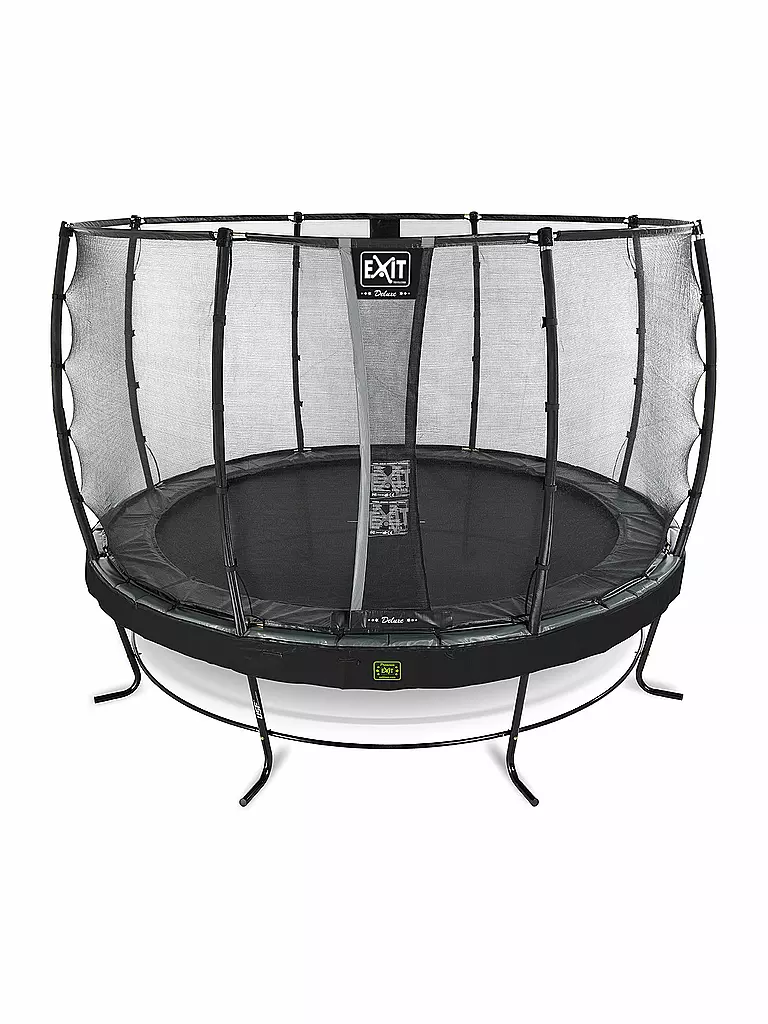 EXIT TOYS | Elegant Premium Trampolin 366cm mit Deluxe Sicherheitsnetz | keine Farbe