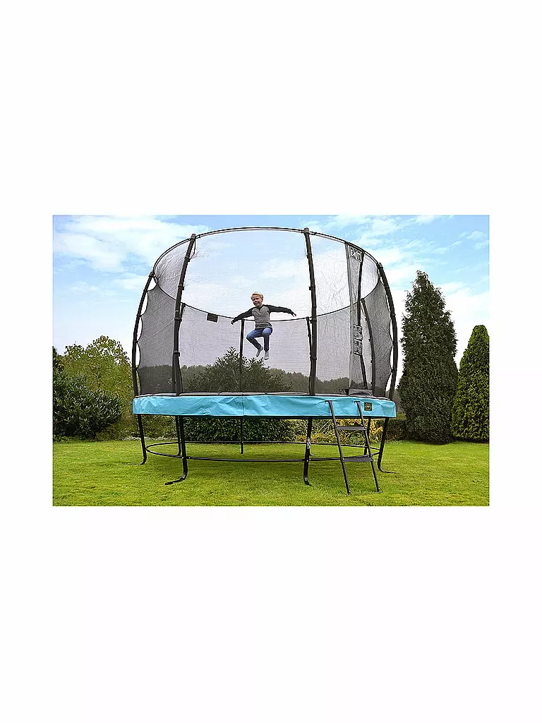 EXIT TOYS | Elegant Premium Trampolin 366cm mit Deluxe Sicherheitsnetz | keine Farbe