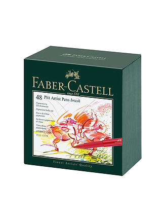 FABER-CASTELL | Tuschestift Pitt Artist Pen Brush 48er Box 