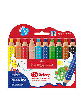 FABER-CASTELL | Grippy Buntstift 10er Set