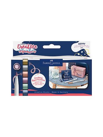 FABER-CASTELL | Gofa Kreativmarker 6er Etui Celebr.
