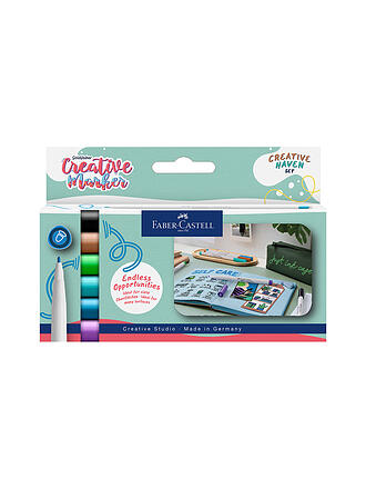 FABER-CASTELL | Goaf Kreativ Marker 1.5 Set 6tlg. Haven 