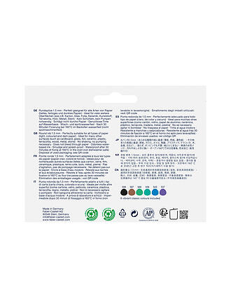 FABER-CASTELL | Goaf Kreativ Marker 1.5 Set 6tlg. Haven 