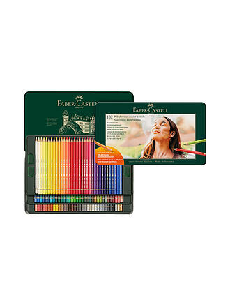 FABER-CASTELL | Farbstifte 102tlg. Polychromos Metalletui
