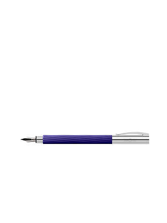 FABER-CASTELL | Füllhalter Ambition Italic Breit Midnight Mauve