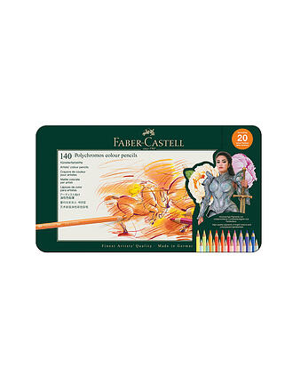 FABER-CASTELL | Polychromos Farbstift 140er Metalletui
