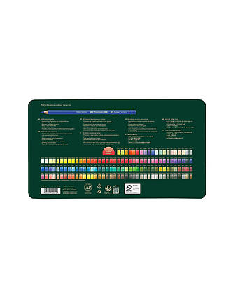 FABER-CASTELL | Polychromos Farbstift 140er Metalletui