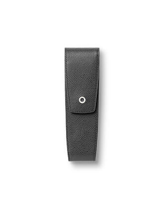 FABER-CASTELL | Etui 2er mit Magnetknopf EPSOM Schwarz