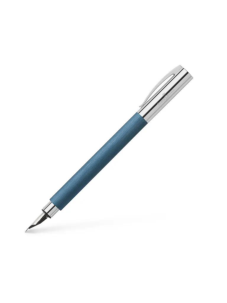 FABER-CASTELL | Ambition Edelharz Füller Federbreite F | Blau