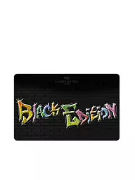 FABER-CASTELL | Black Edition Buntstifte 36er Metalletui | Schwarz