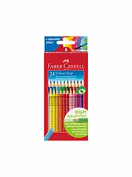FABER-CASTELL | Colour Grip Buntstift, 24er Kartonetui | keine Farbe