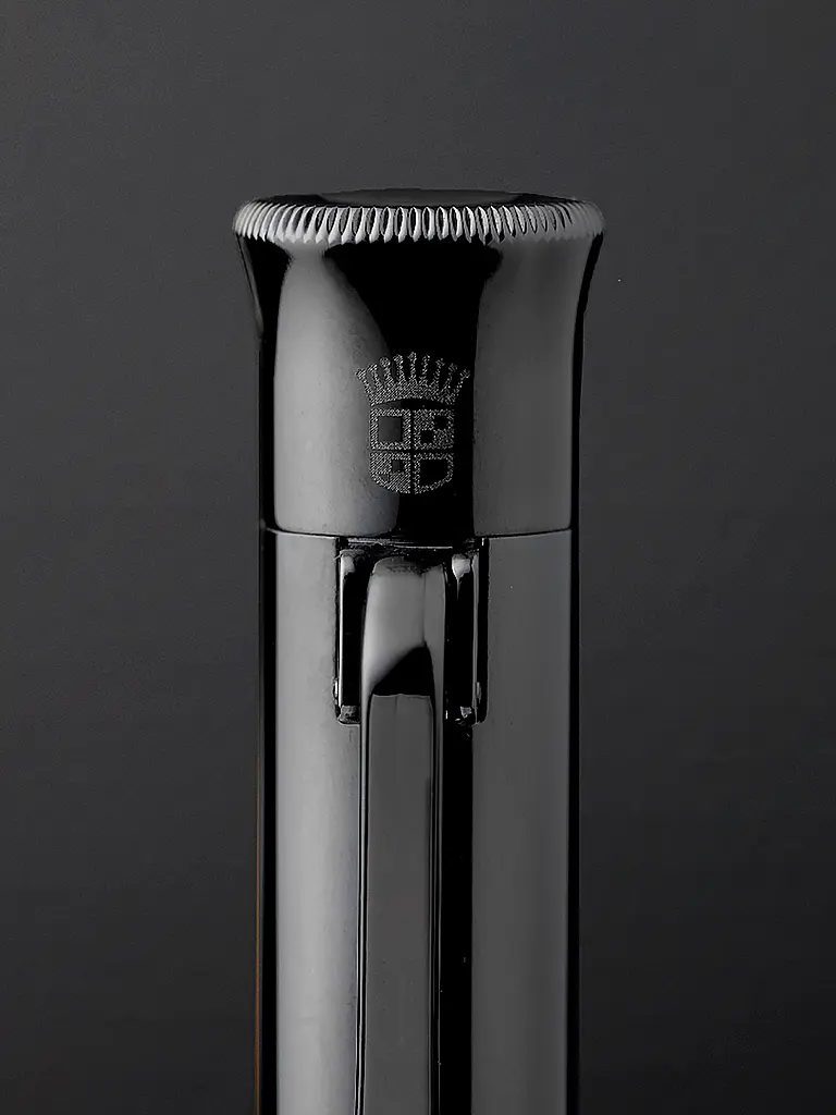 FABER-CASTELL | Füllfederhalter Guilloche Black Edition, M | Schwarz