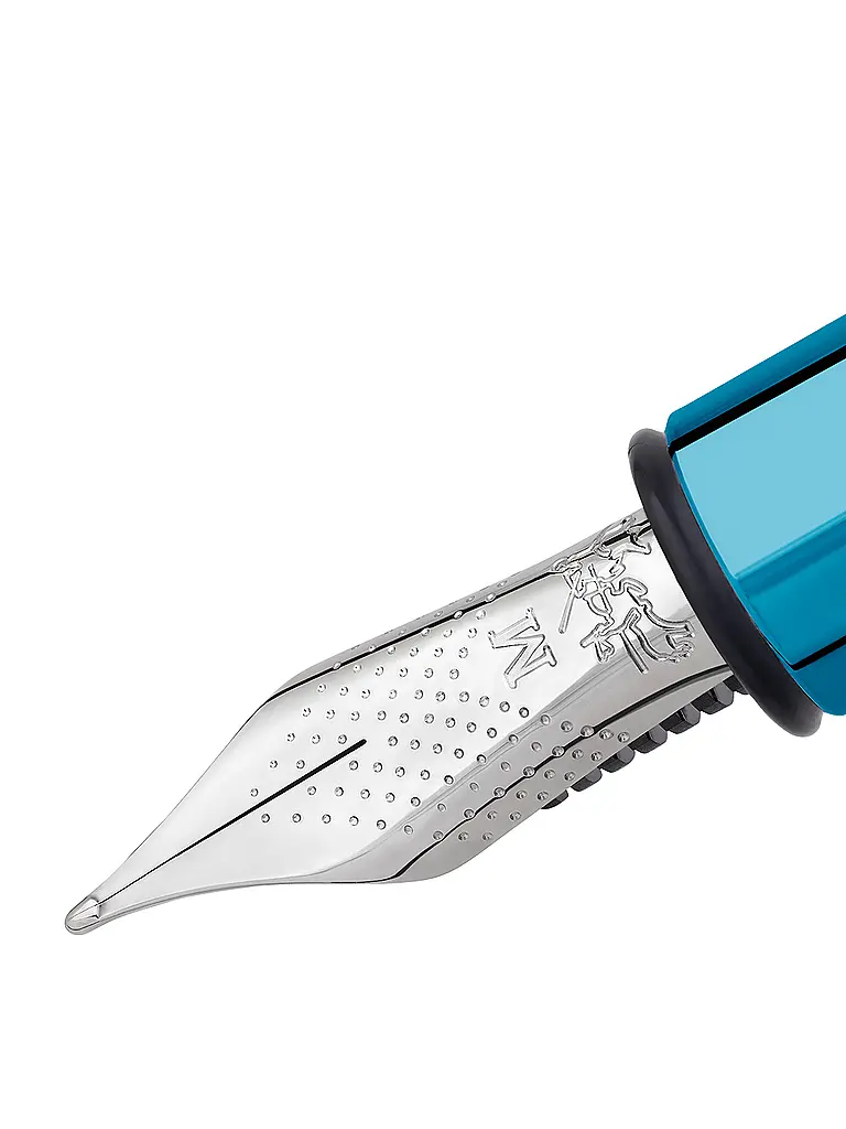 FABER-CASTELL | Füllhalter AMBITION BLUE WOOD M  | Blau