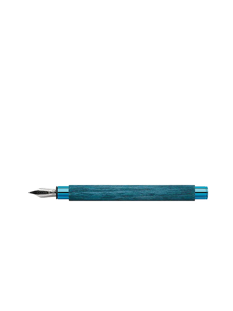 FABER-CASTELL | Füllhalter AMBITION BLUE WOOD M | 