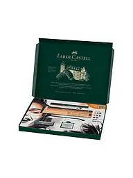 FABER-CASTELL | Farbstifte 17tlg. Discovery Set trockene Künstlerprodukte | Dunkelgrün