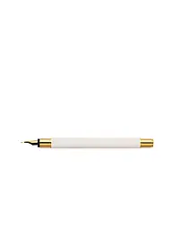 FABER-CASTELL | Neo Slim Füllhalter Federbreite F, gold marshmallow | Weiss