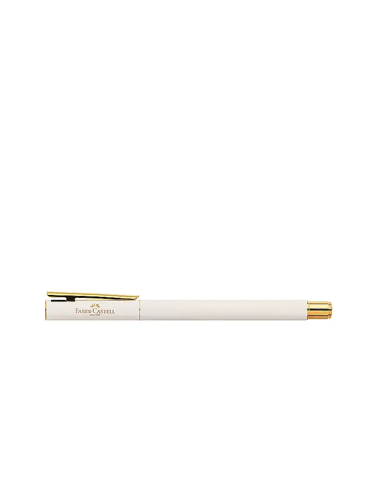 FABER-CASTELL | Neo Slim Füllhalter Federbreite M, gold marshmallow | Weiss