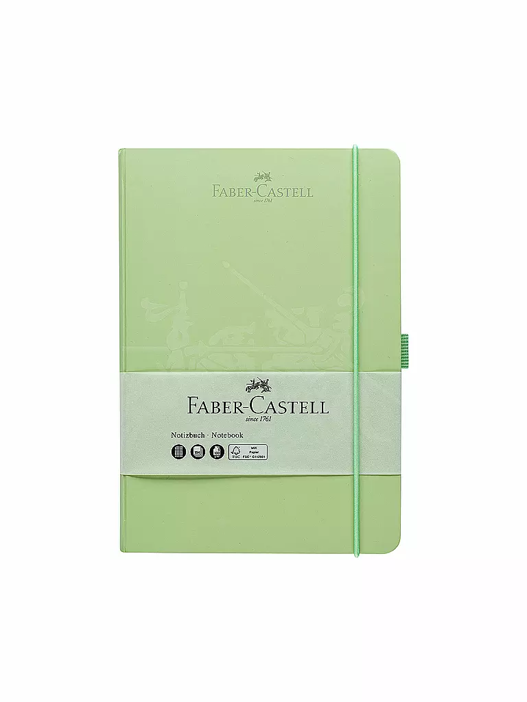 FABER-CASTELL | Notizbuch A5 mint | keine Farbe