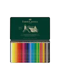 FABER-CASTELL | Polychromos Farbstift 36er Metalletui | Dunkelgrün