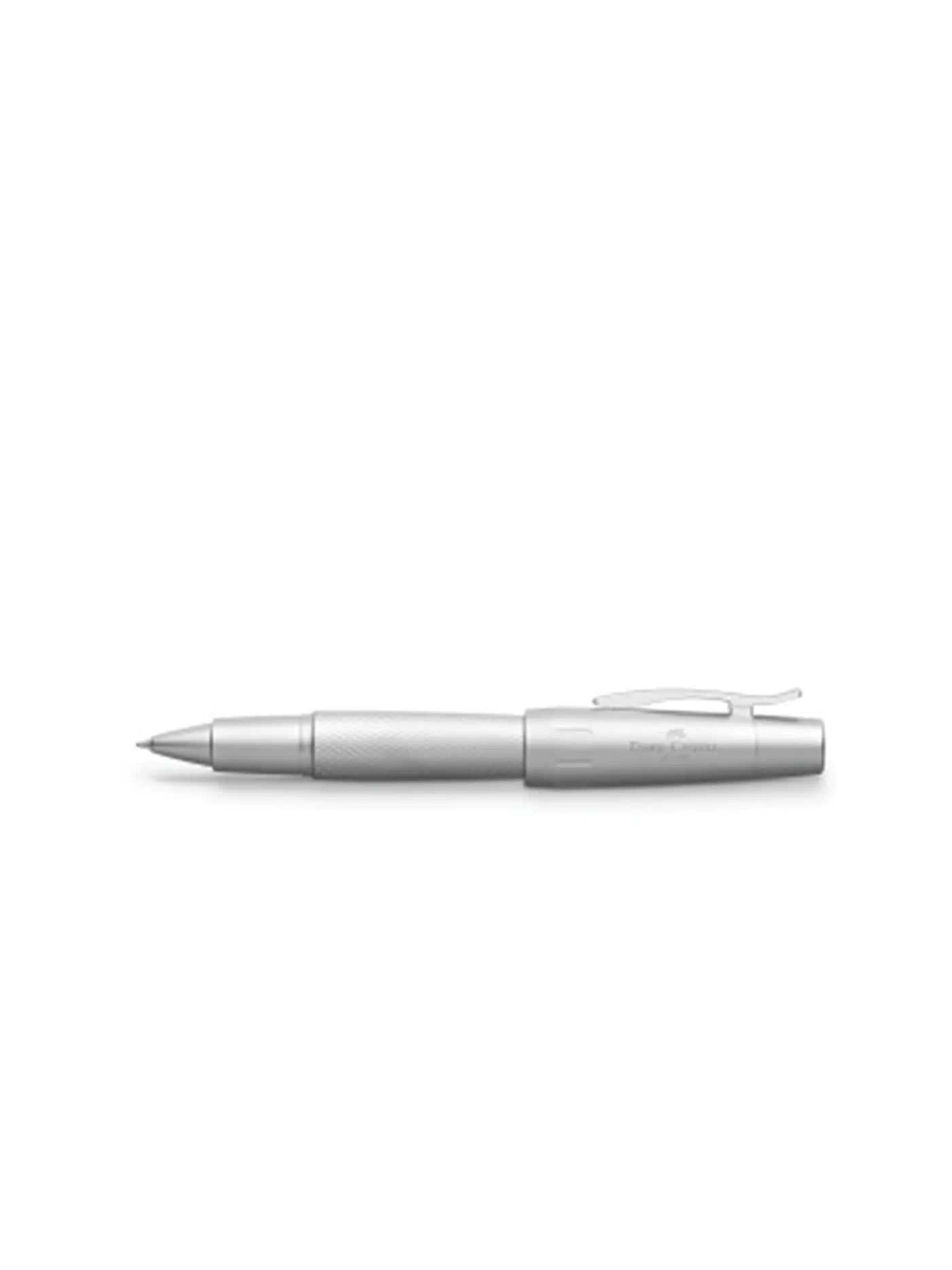 FABER-CASTELL | Tintenroller e-motion pure (Silver) | keine Farbe