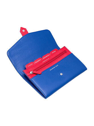 FABRIANO | Reise Etui Busta Viaggio Blue Red