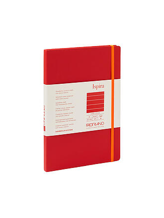 FABRIANO | Notizbuch ISPIRA A5 liniert Red