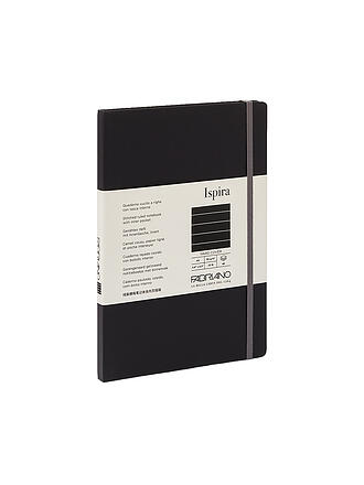 FABRIANO | Notizbuch ISPIRA A5 liniert Black