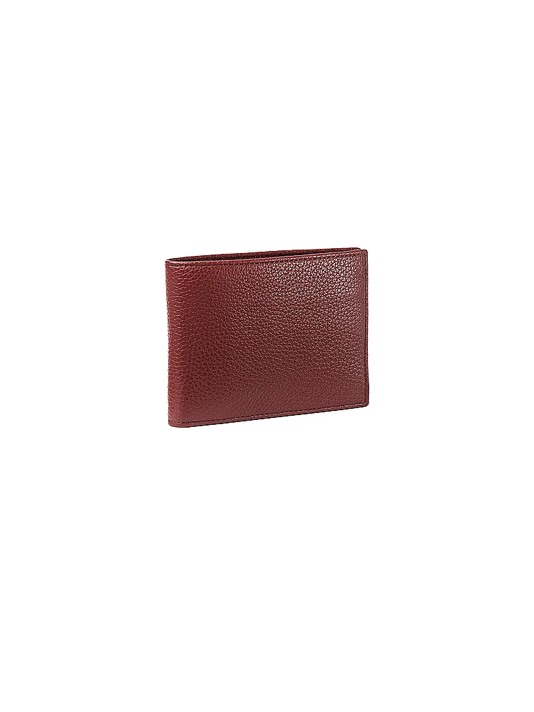 FABRIANO Portafoglio Bordeaux rosso scuro